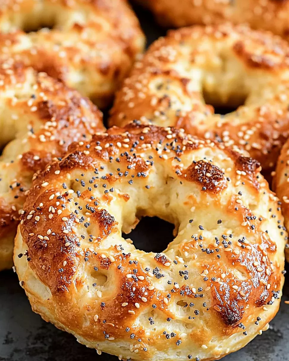 Greek Yogurt Bagels