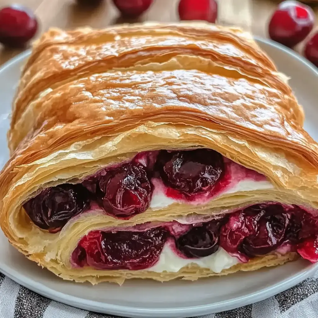 Cherry Cheese Danish