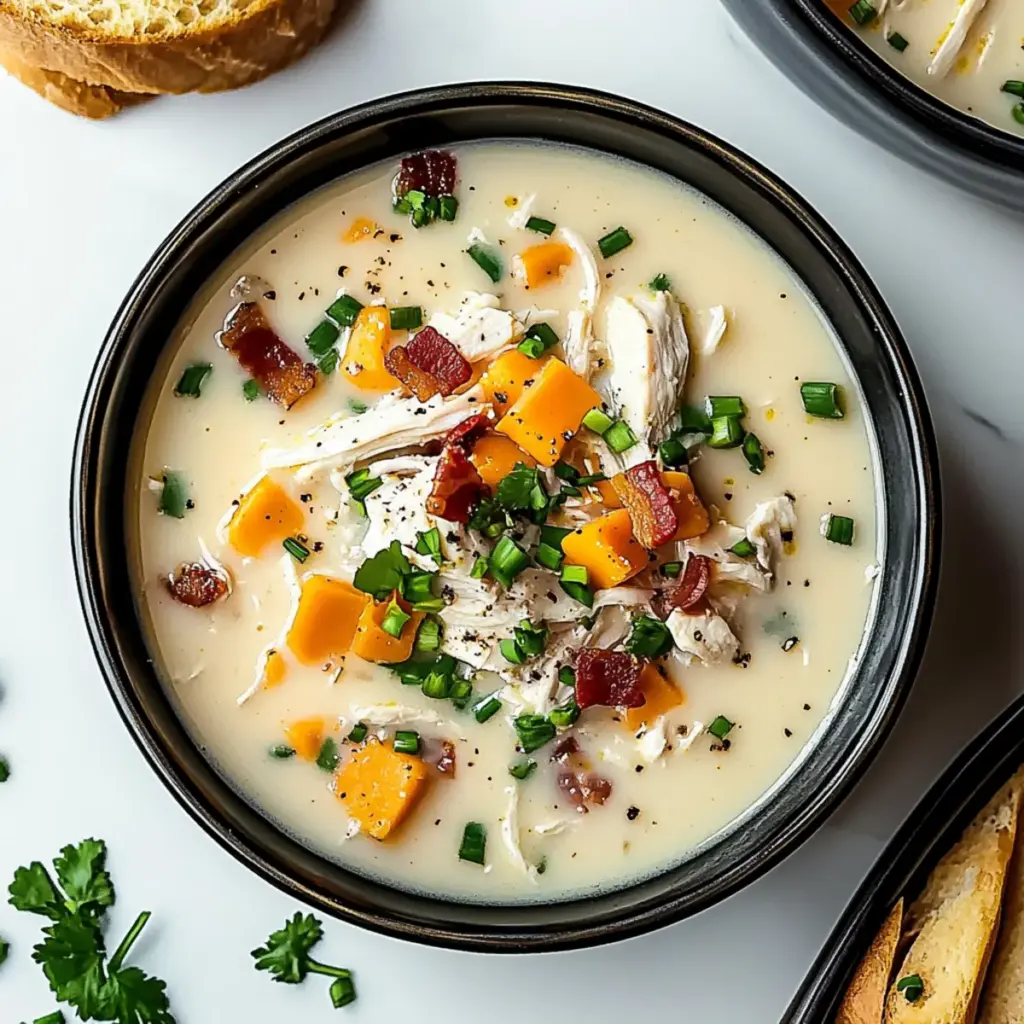 Creamy Crac Chicken Soup