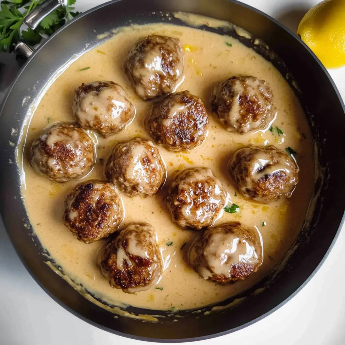 Meatballs In Lemon Sauce