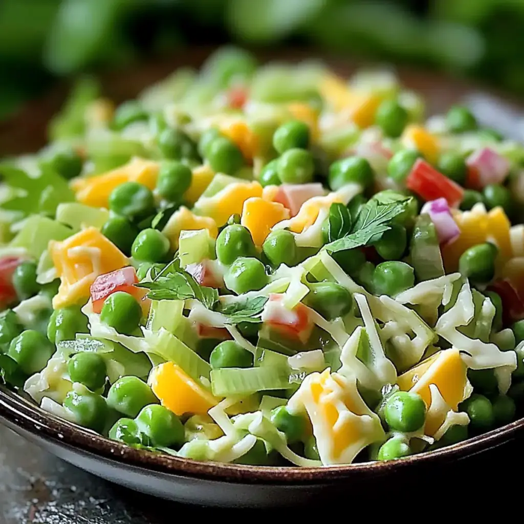 Delicious Irish Pea Salad