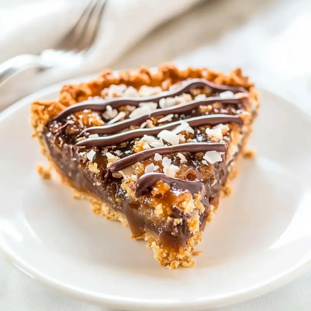 Samoas Cookie Pie
