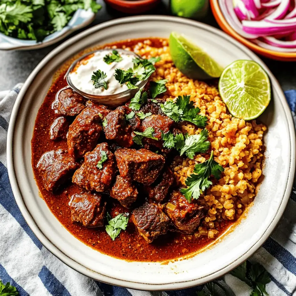 Beef Chile Colorado