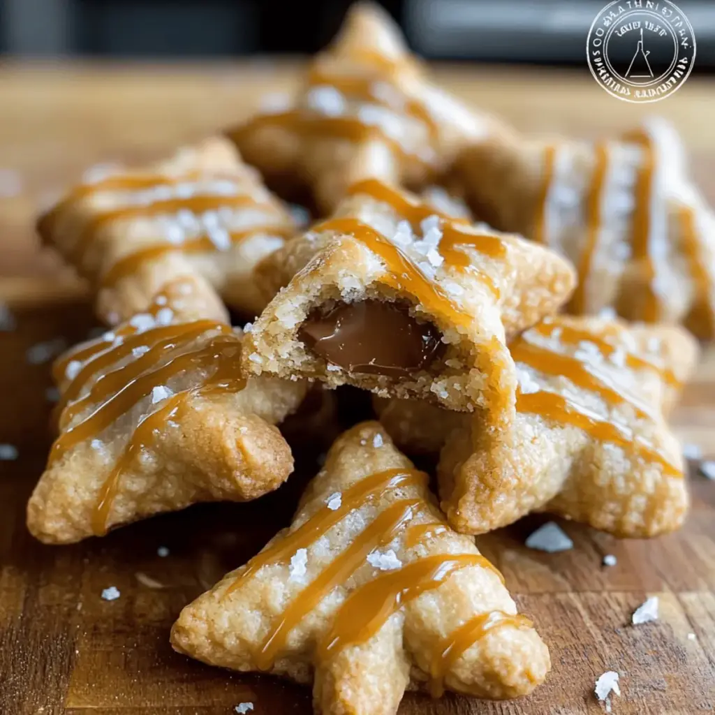 Salted Caramel Chocolate Pillows