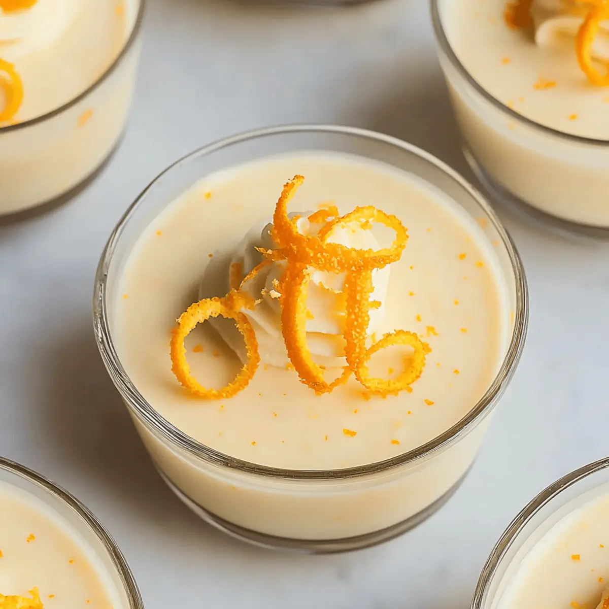 Creamy White Chocolate Orange Mousse