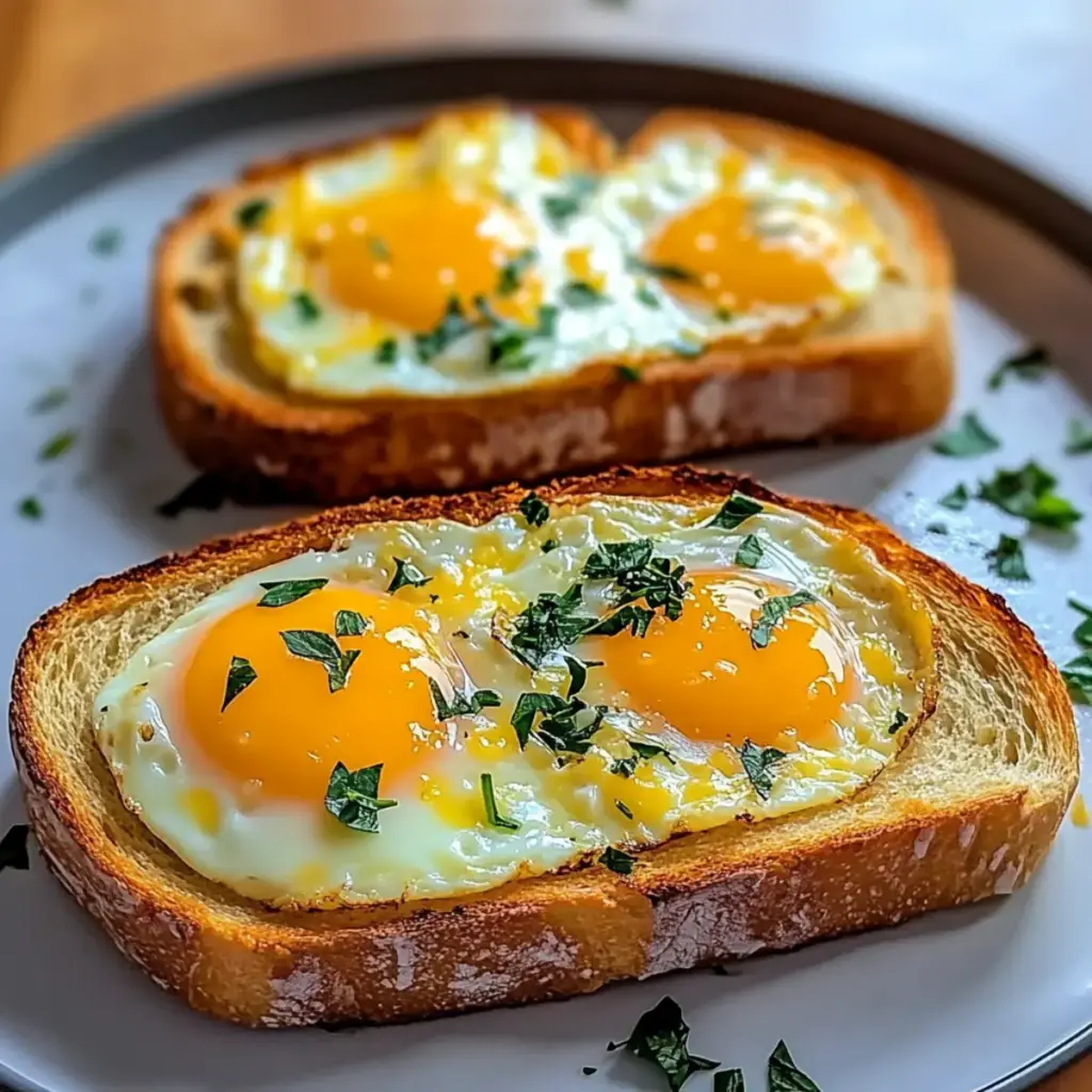 Egg and Cheese Toasts