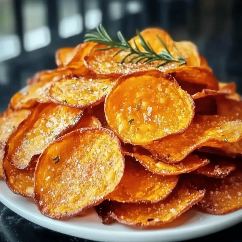Air Fryer Sweet Potato Chips