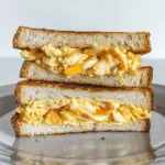 Fried Egg Salad Recipe with Spicy Mayo