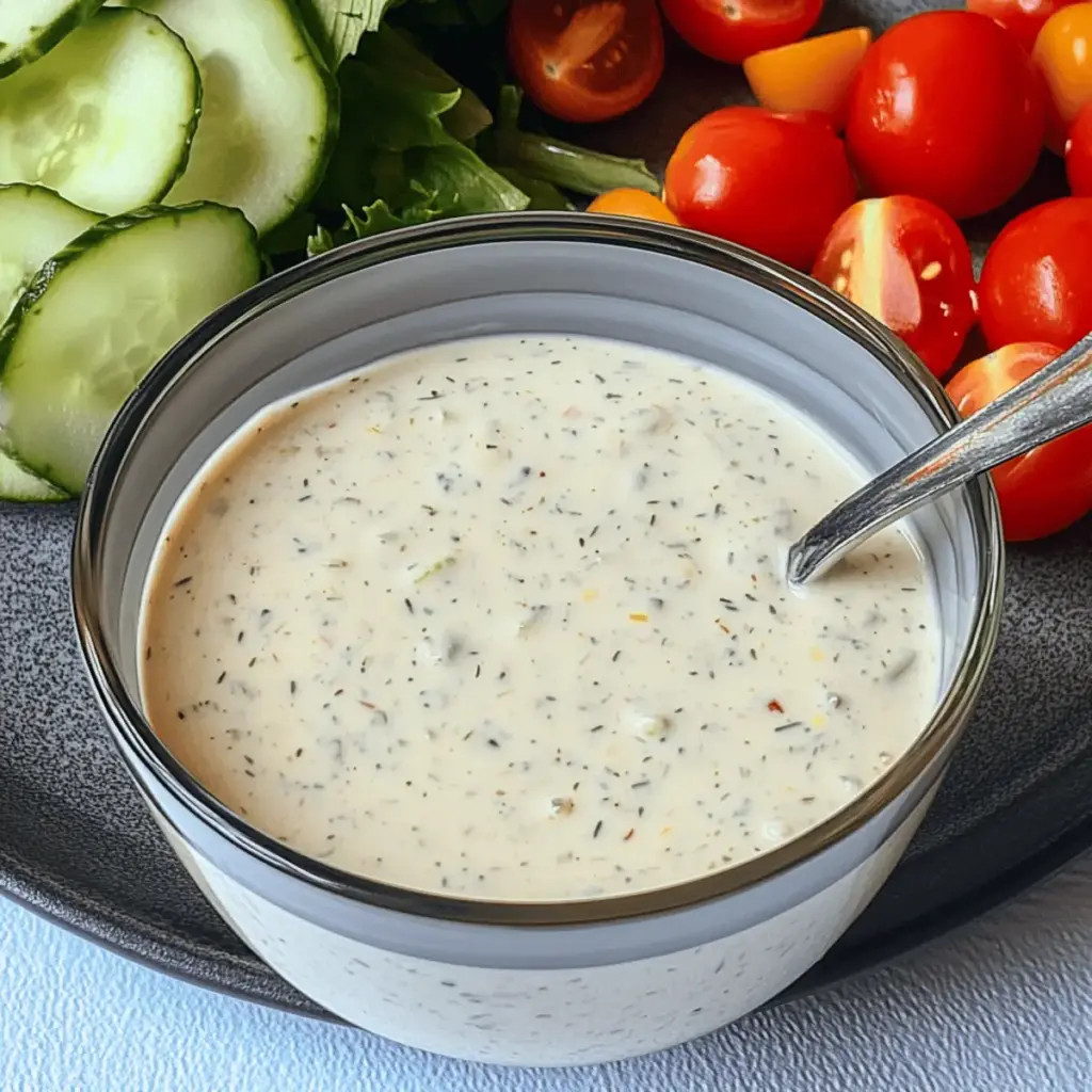 Homemade Creamy Italian Salad Dressing