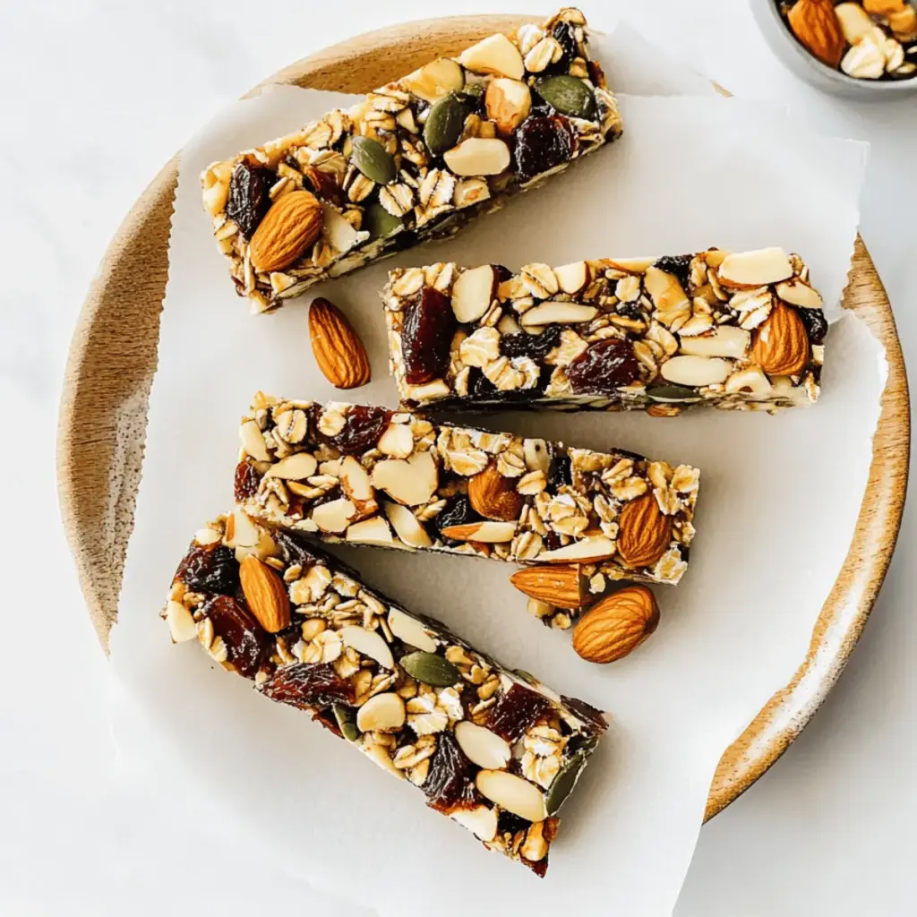 Trail Mix Granola Bars