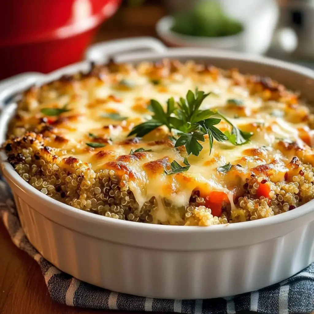 Veggie-Packed Quinoa Casserole