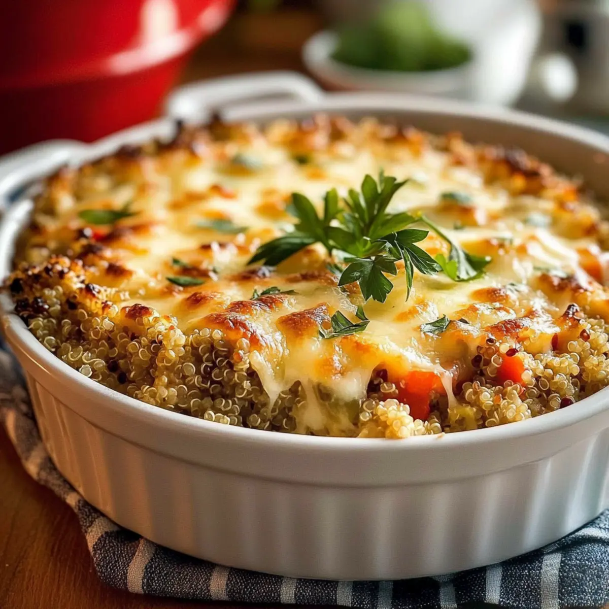 Veggie-Packed Quinoa Casserole