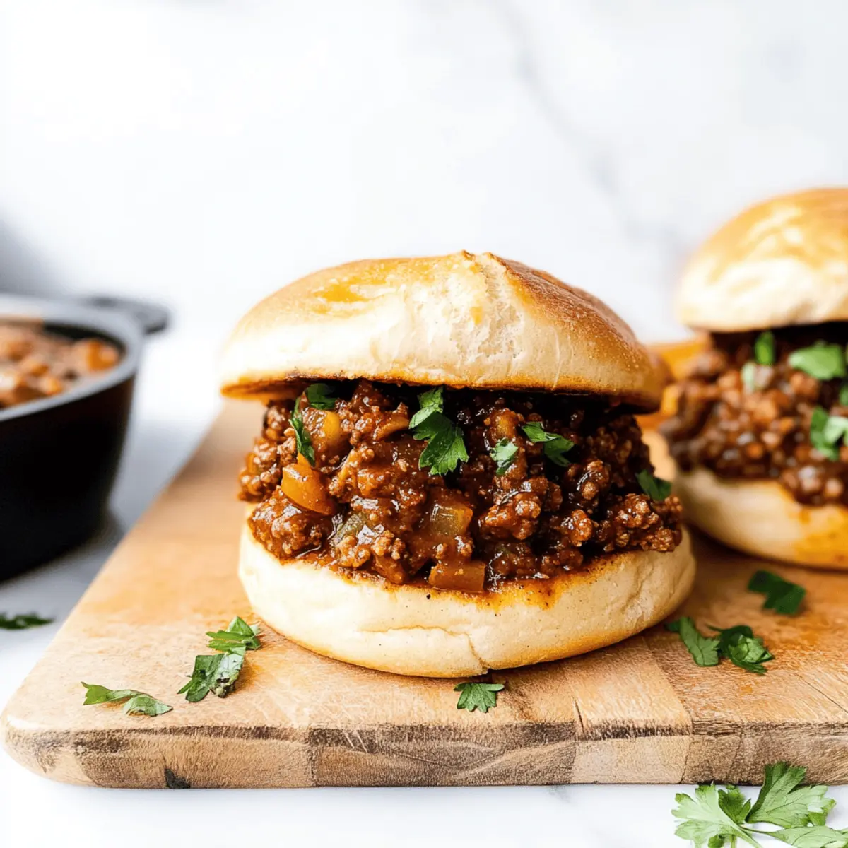 Healthy Sloppy Joes