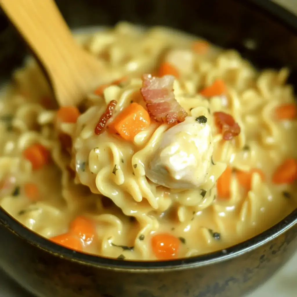 Crack Chicken and Noodles