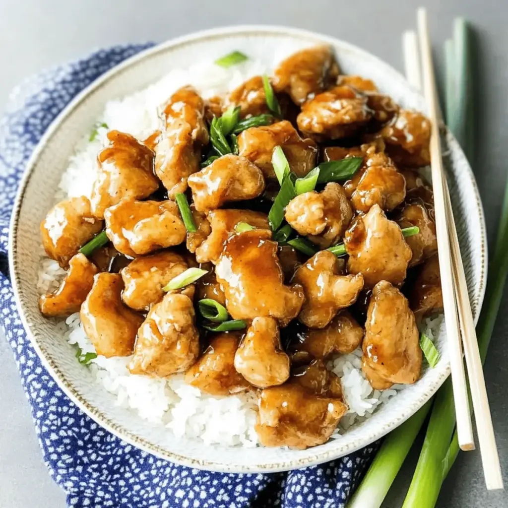 30 Minute Easy Mongolian Chicken