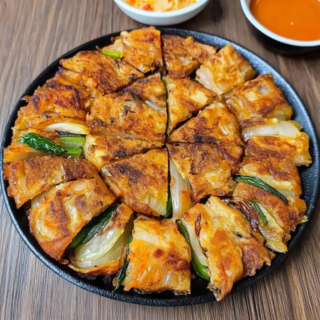 Crispy Korean Spring Onion Pancake