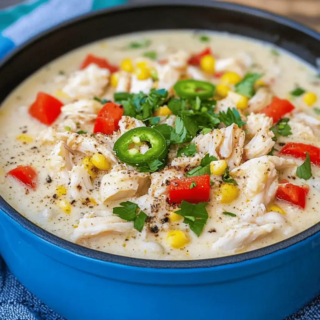 Creamy White Crab Chili