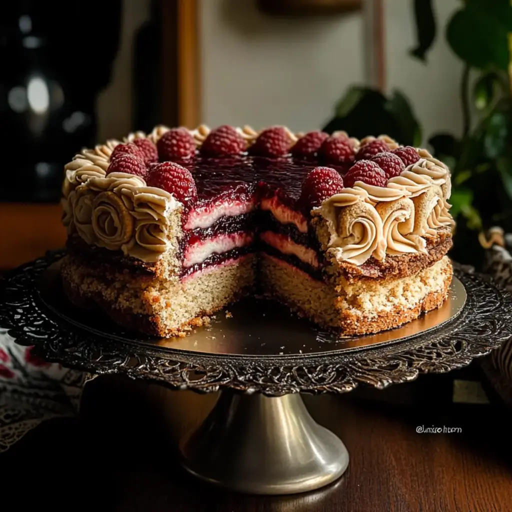 Milanese macaroon cake