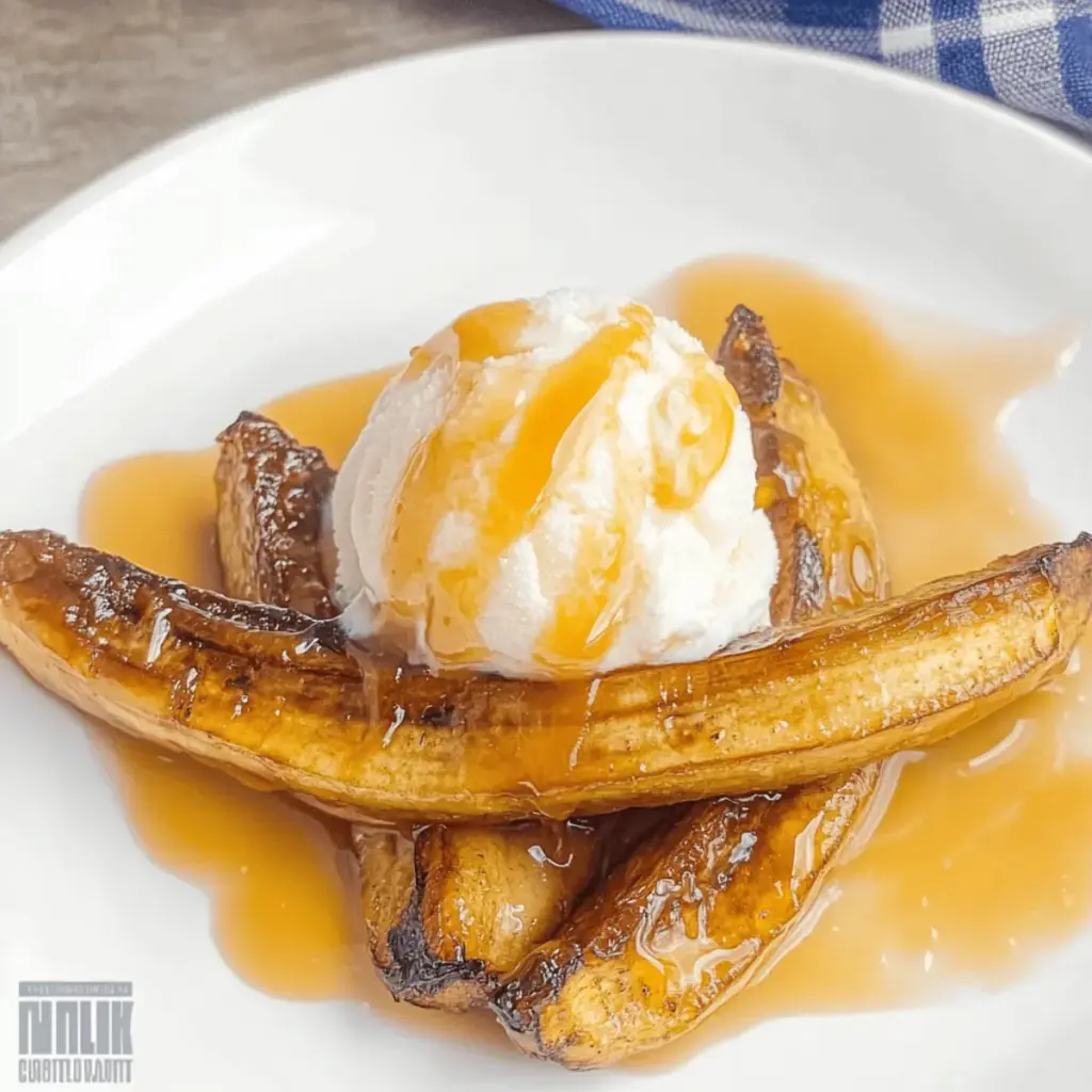 Air Fryer Caramelized Bananas