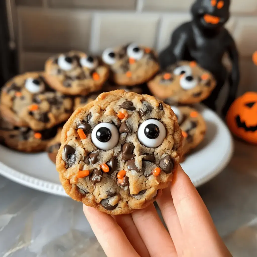 Halloween Chocolate Chip Cookies