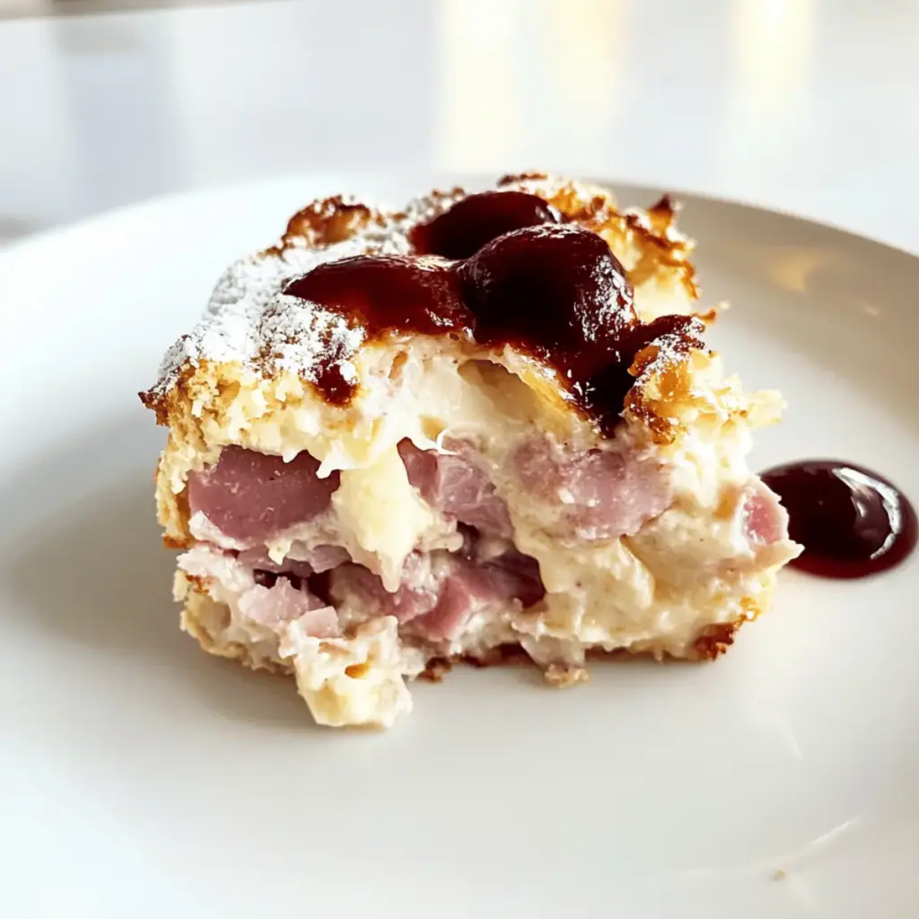 Monte Cristo Breakfast Casserole