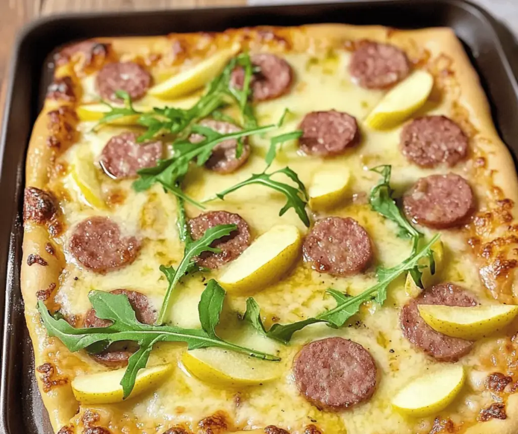 Oktoberfest Style Pizza