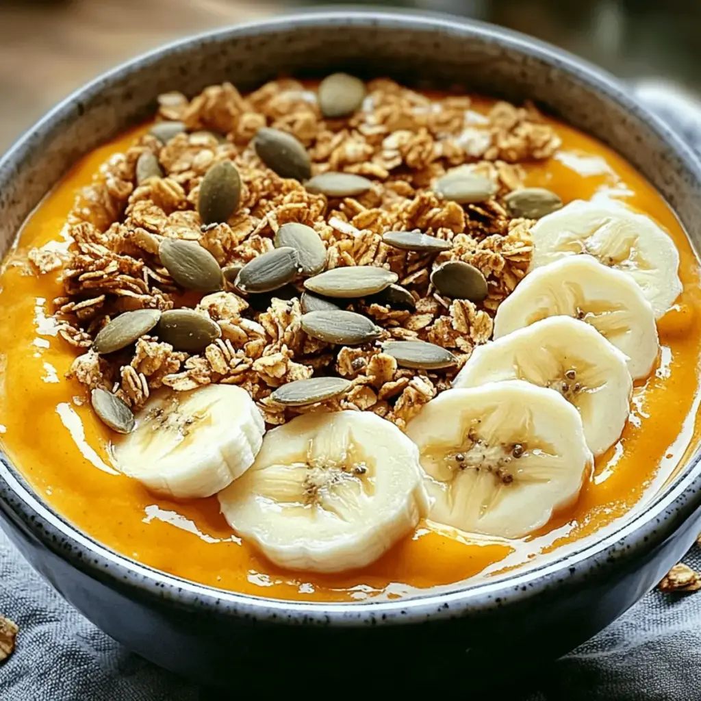 Pumpkin Protein Smoothie Bowl