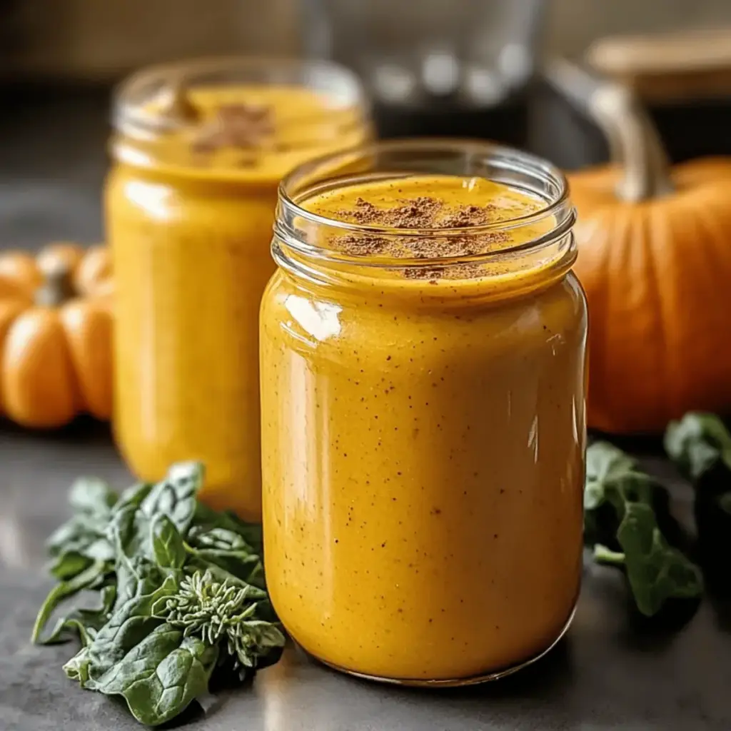 Savory Pumpkin Smoothies