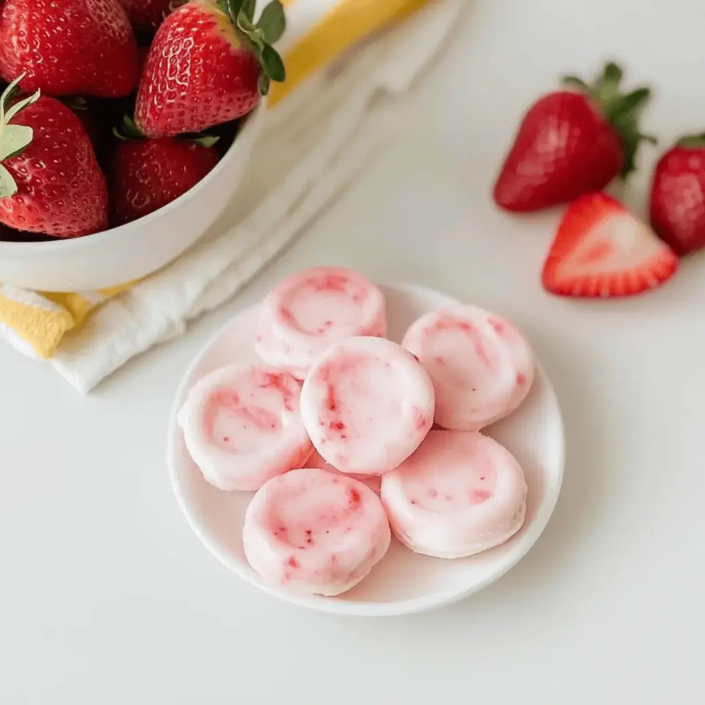 Strawberry Yogurt Bites