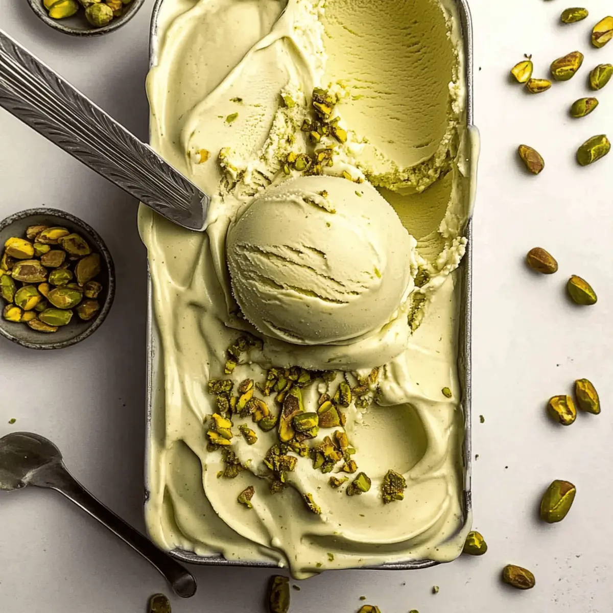 Vegan Pistachio Ice Cream