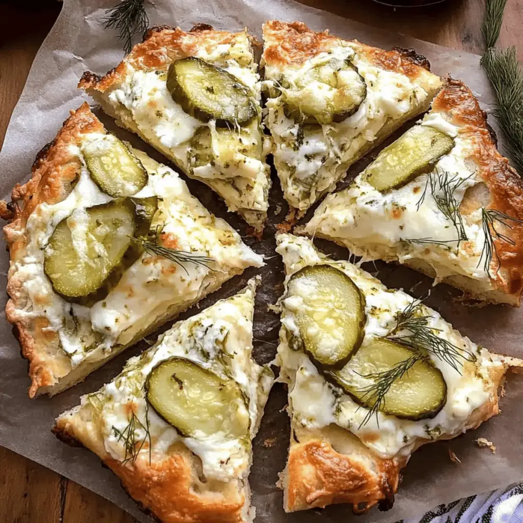 Dill Pickle Focaccia Bread