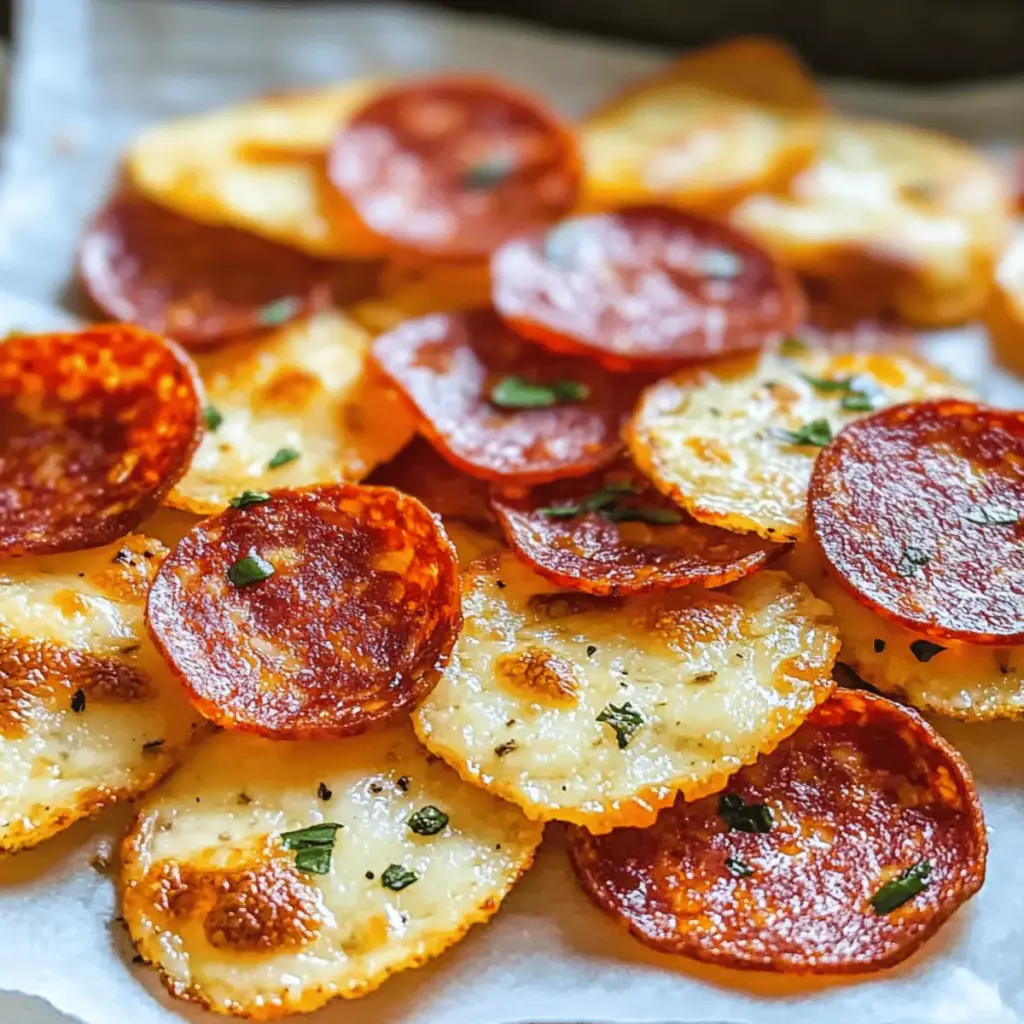 2-Ingredient Pizza Chips