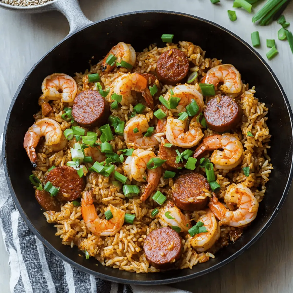 Cajun Shrimp Rice Skillet