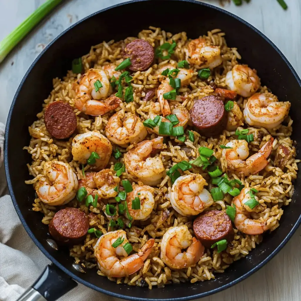 Cajun Shrimp Rice Skillet