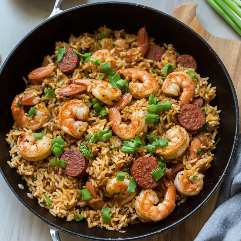 Cajun Shrimp Rice Skillet