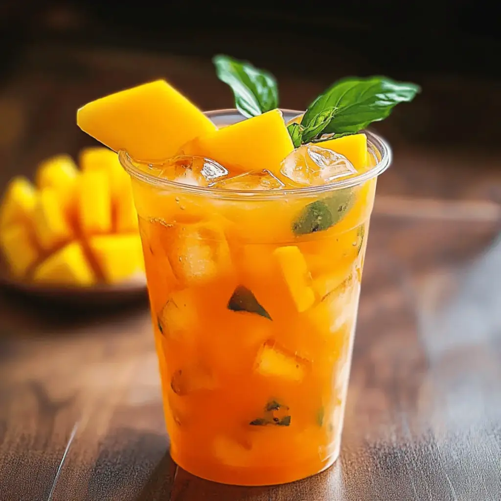 Mango Iced Tea