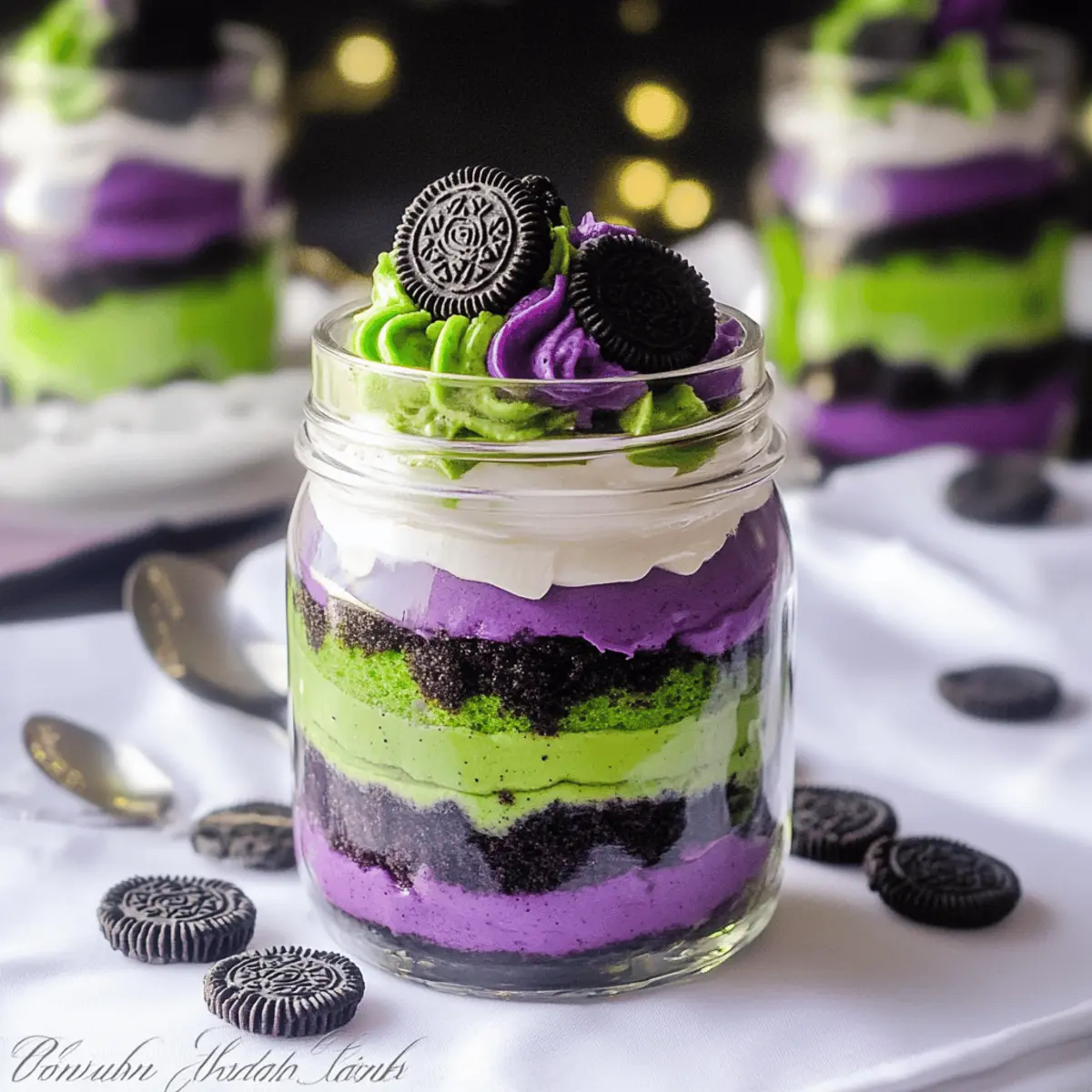 Beetlejuice Mini Trifles