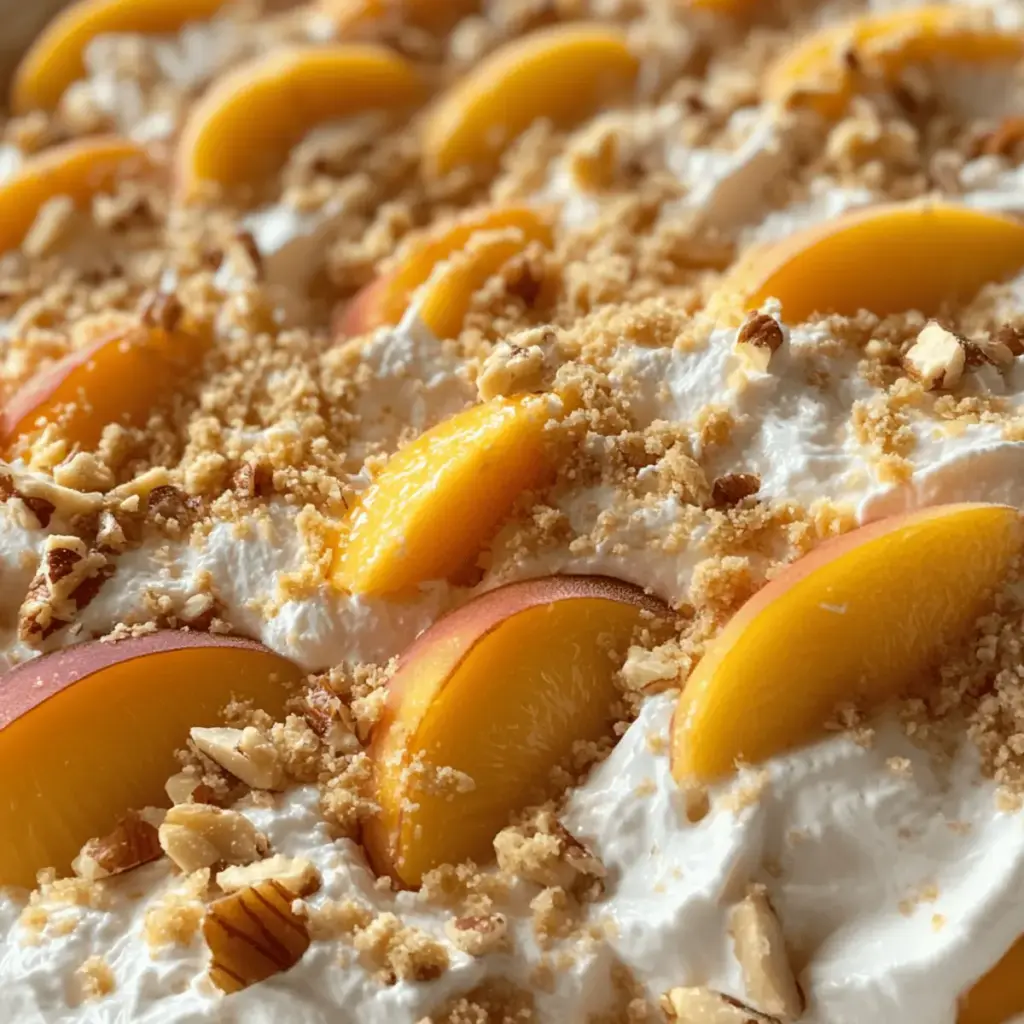 Millionaire Peach Salad