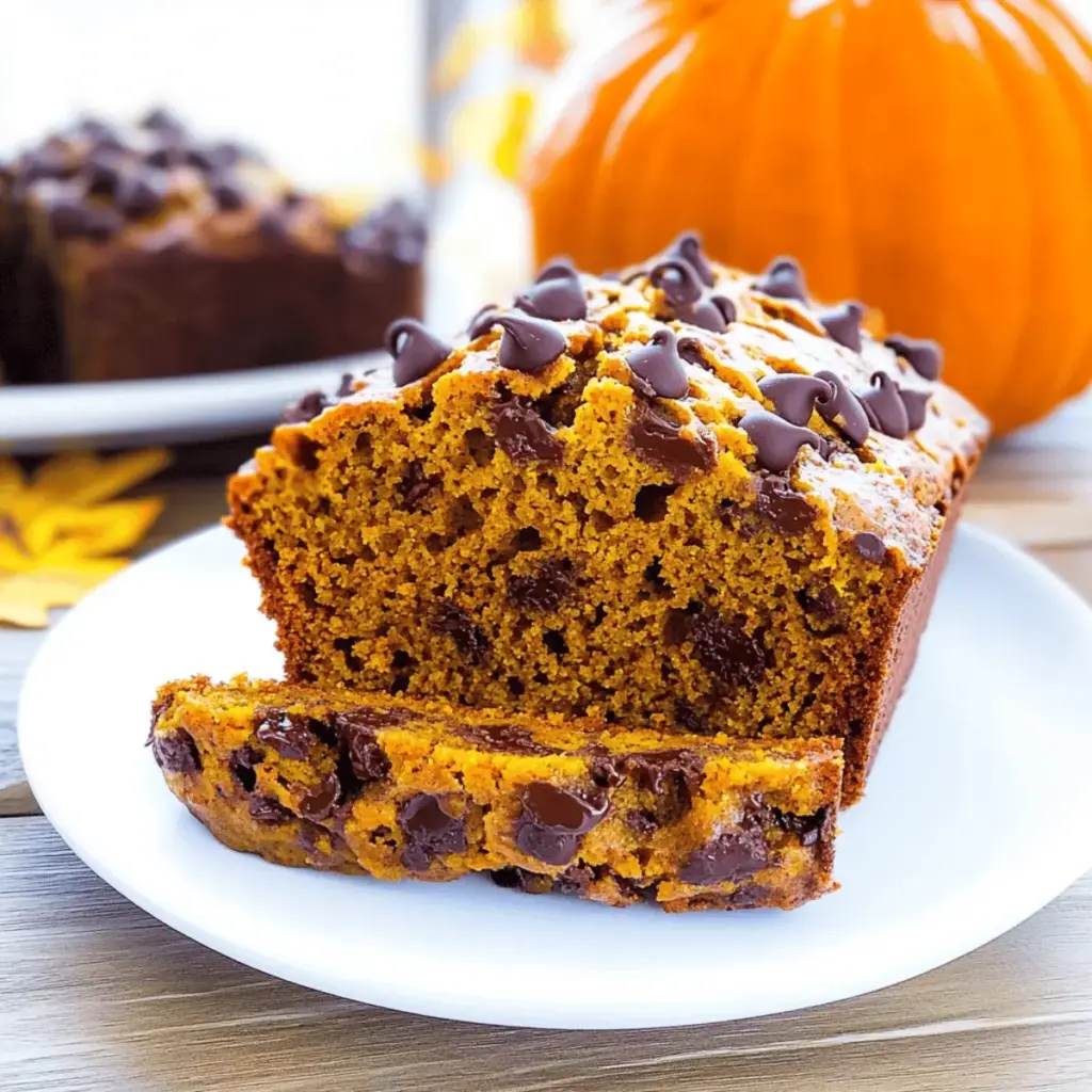 Chocolate Chip Pumpkin Bread