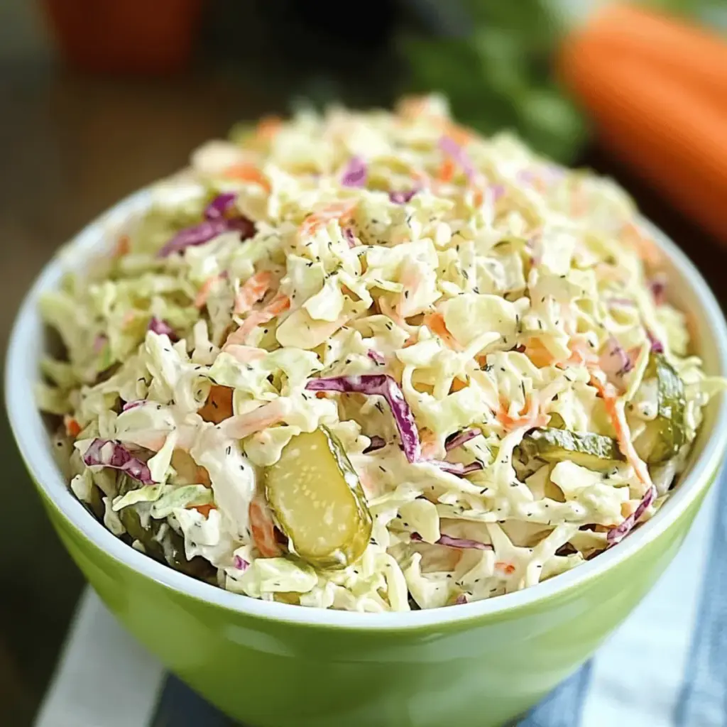 Dill Pickle Coleslaw