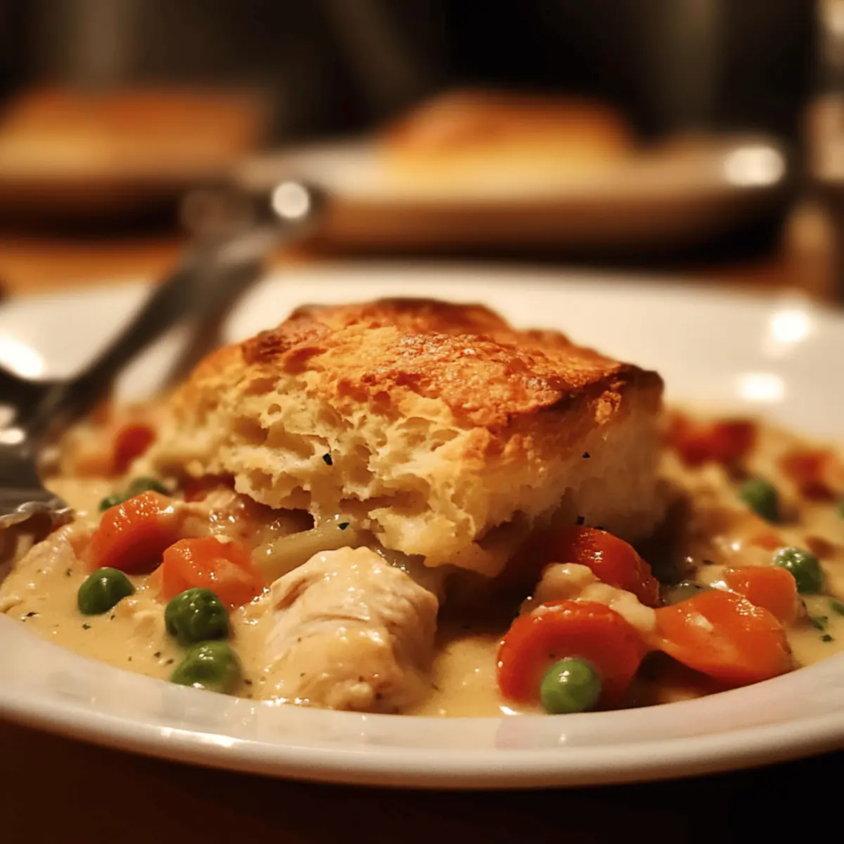 Red Lobster Biscuit Chicken Pot Pie