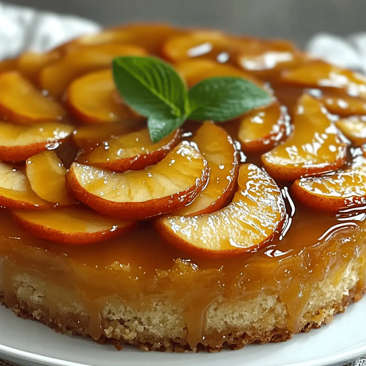 Apple Upside Down Cake