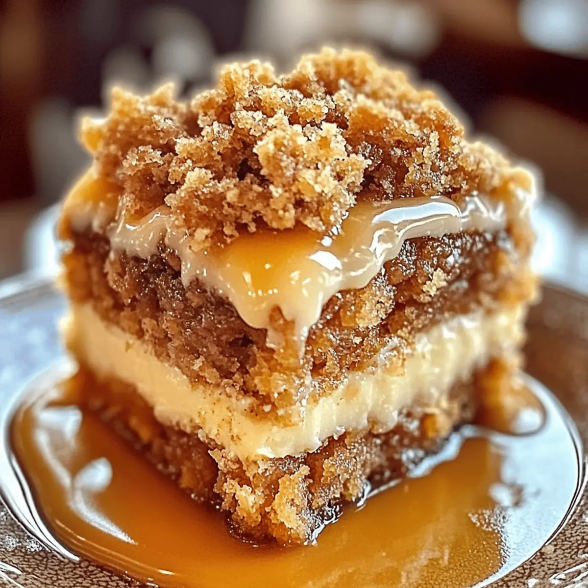 Autumn Pumpkin Spice Crumble Cake