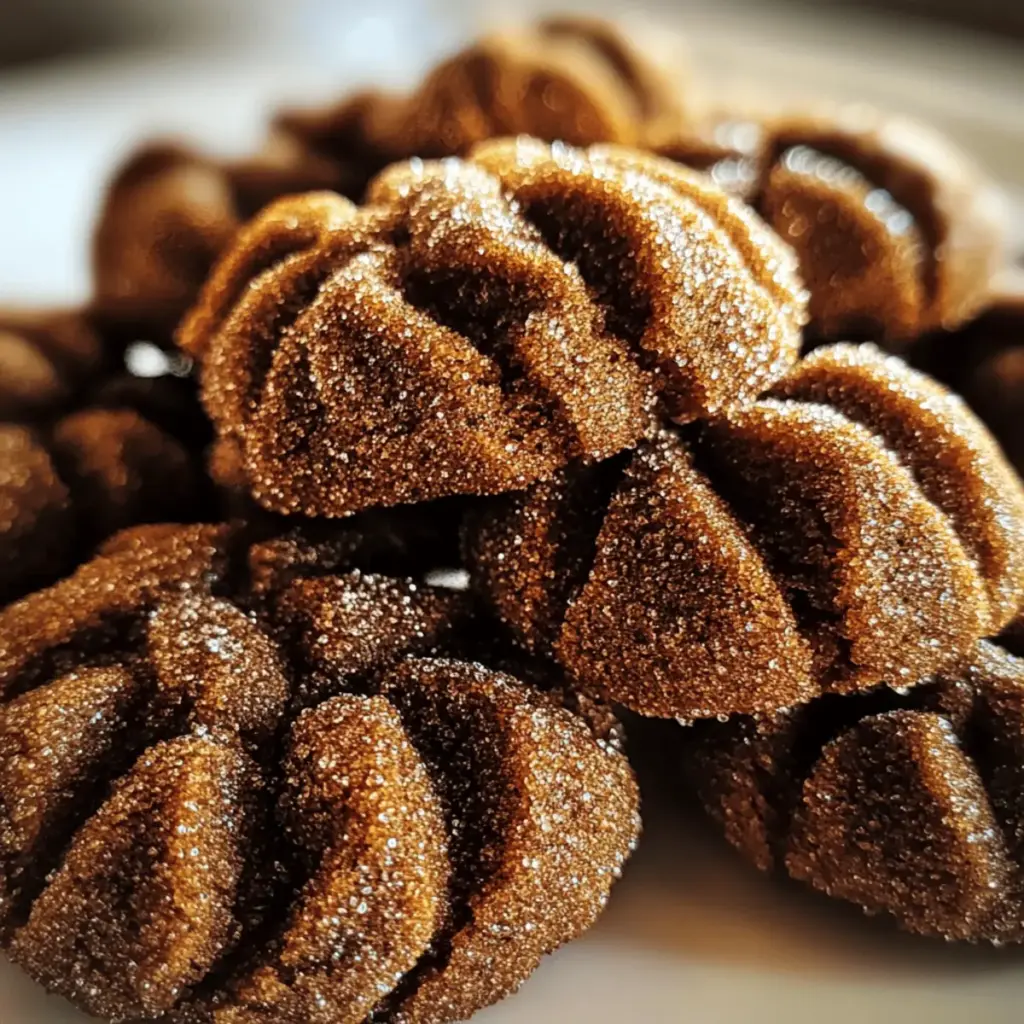 Churro Crinkle Cookies