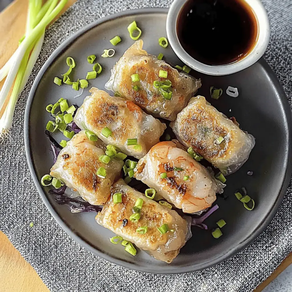 Crispy Rice Paper Dumplings