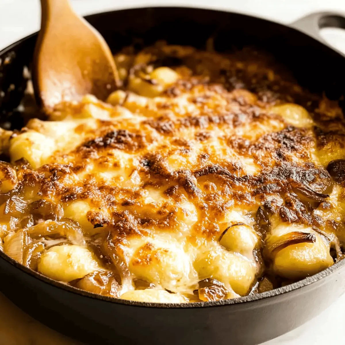 French Onion Gnocchi
