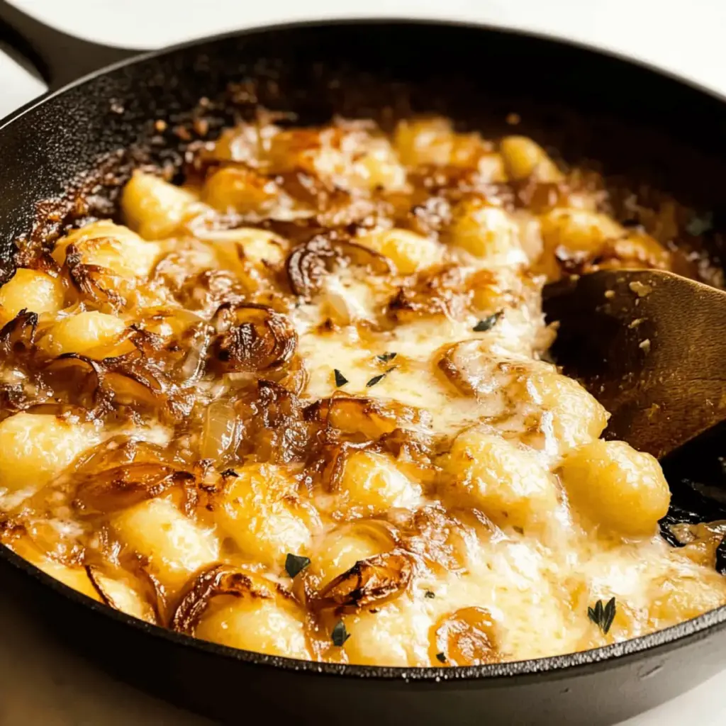 French Onion Gnocchi