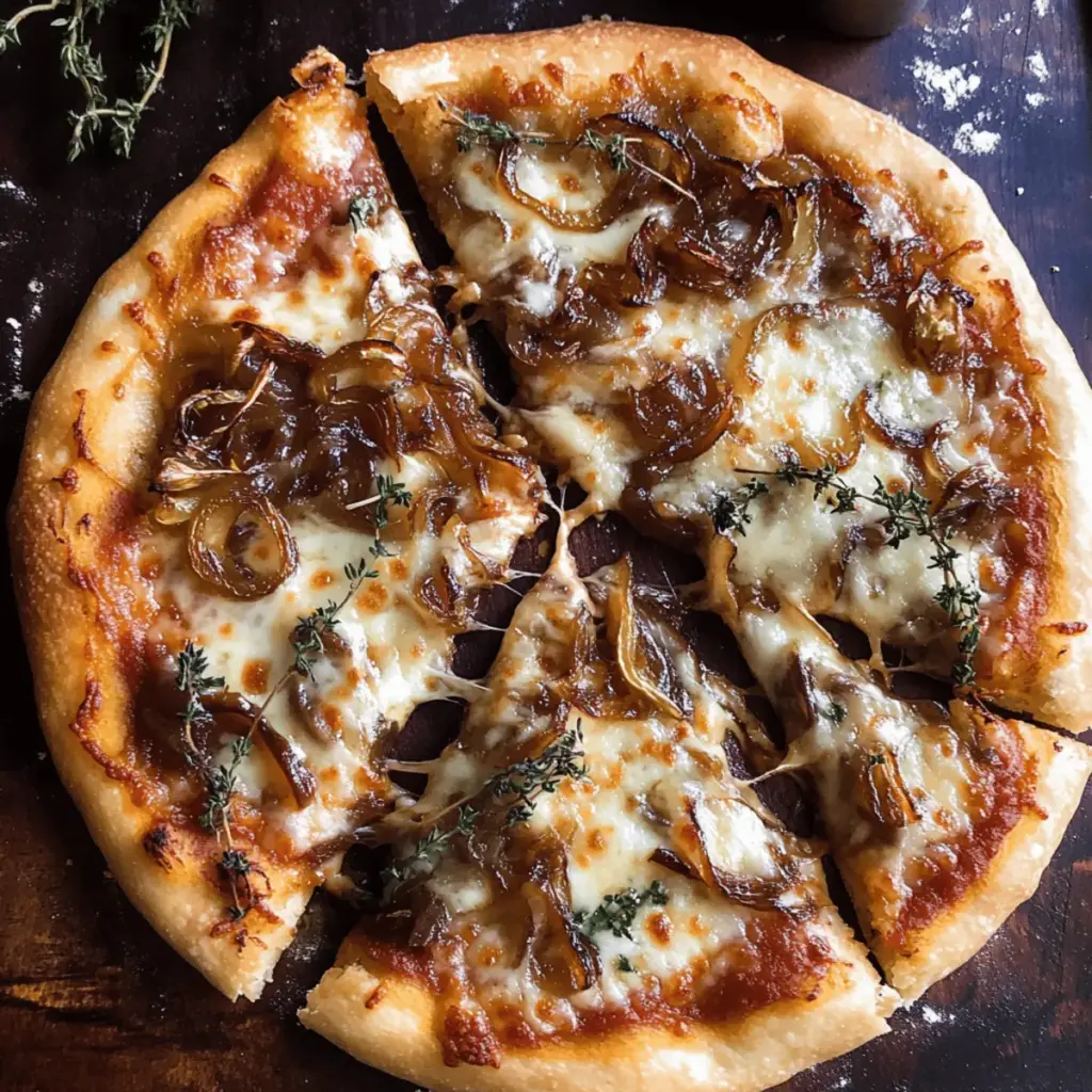 French Onion Pizza