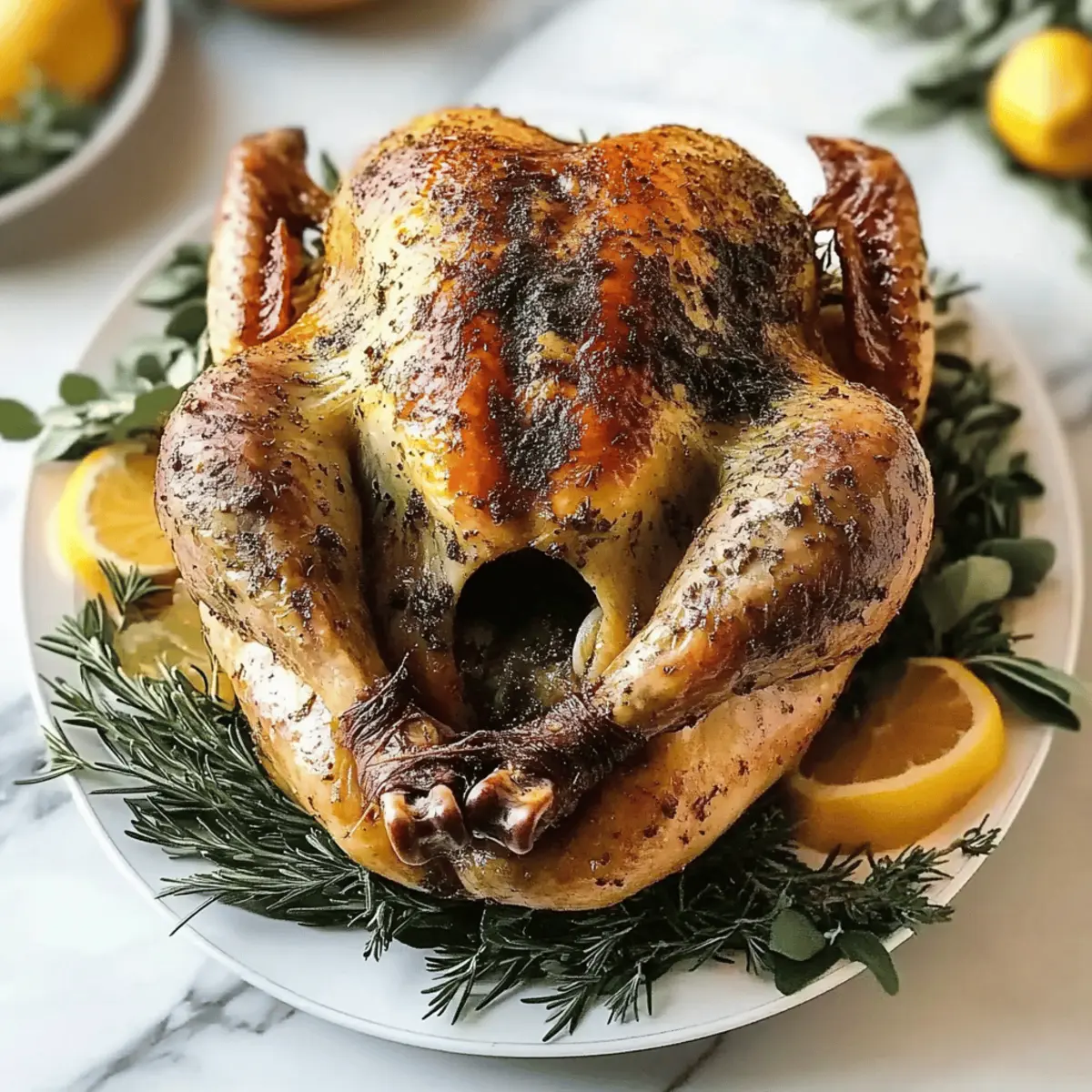 Garlic Thanksgiving Turkey