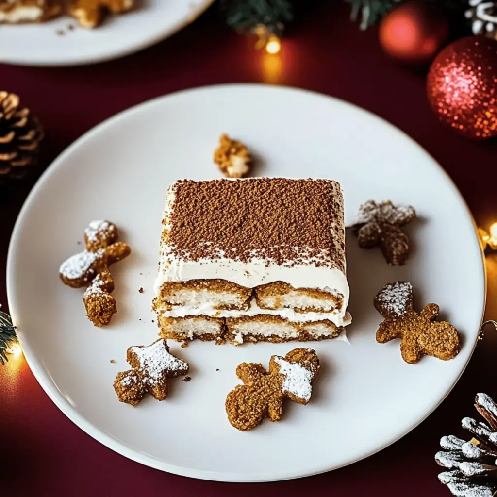 Gingerbread Tiramisu